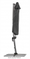 Preview: Schneider SET Ampelschirm Rhodos Rondo 350cm anthrazit + Ständer + Schutzhülle